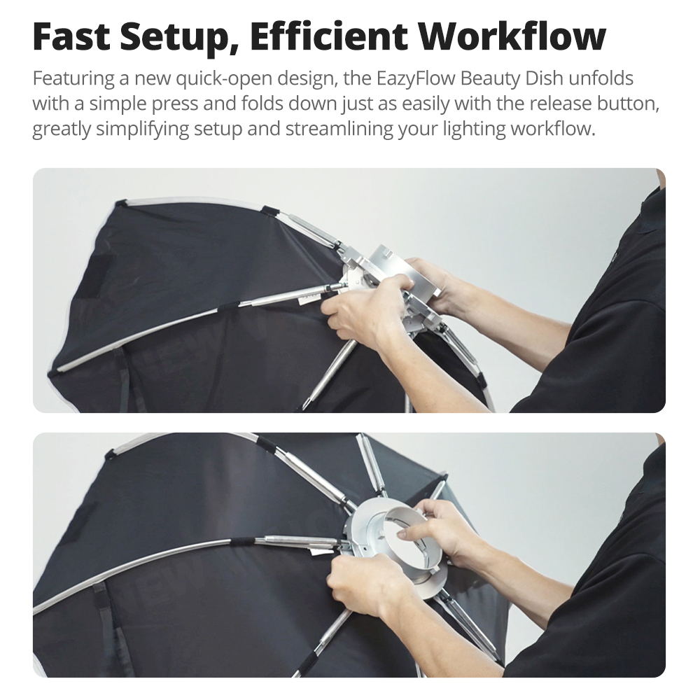New Godox EazyFlow Beauty Dish - đánh giá và giá Photography Darkroom