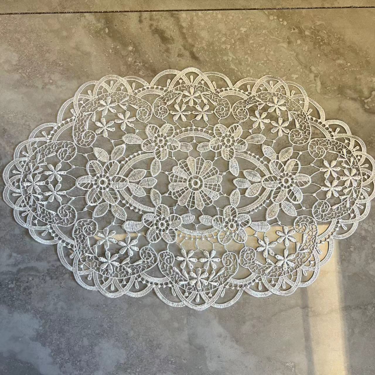 French Style Retro Oval Lace P - đánh giá và giá Photography Coffee
