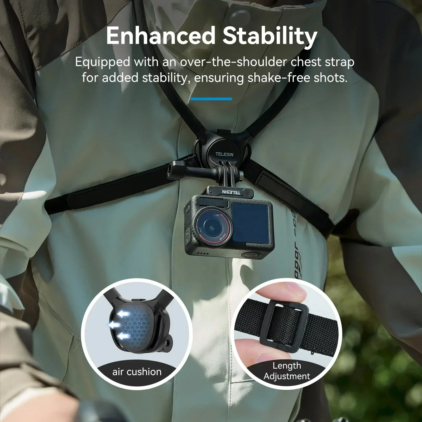 TELESIN Silicone Neck Mount fo - đánh giá và giá Insta360 Camera Go 3