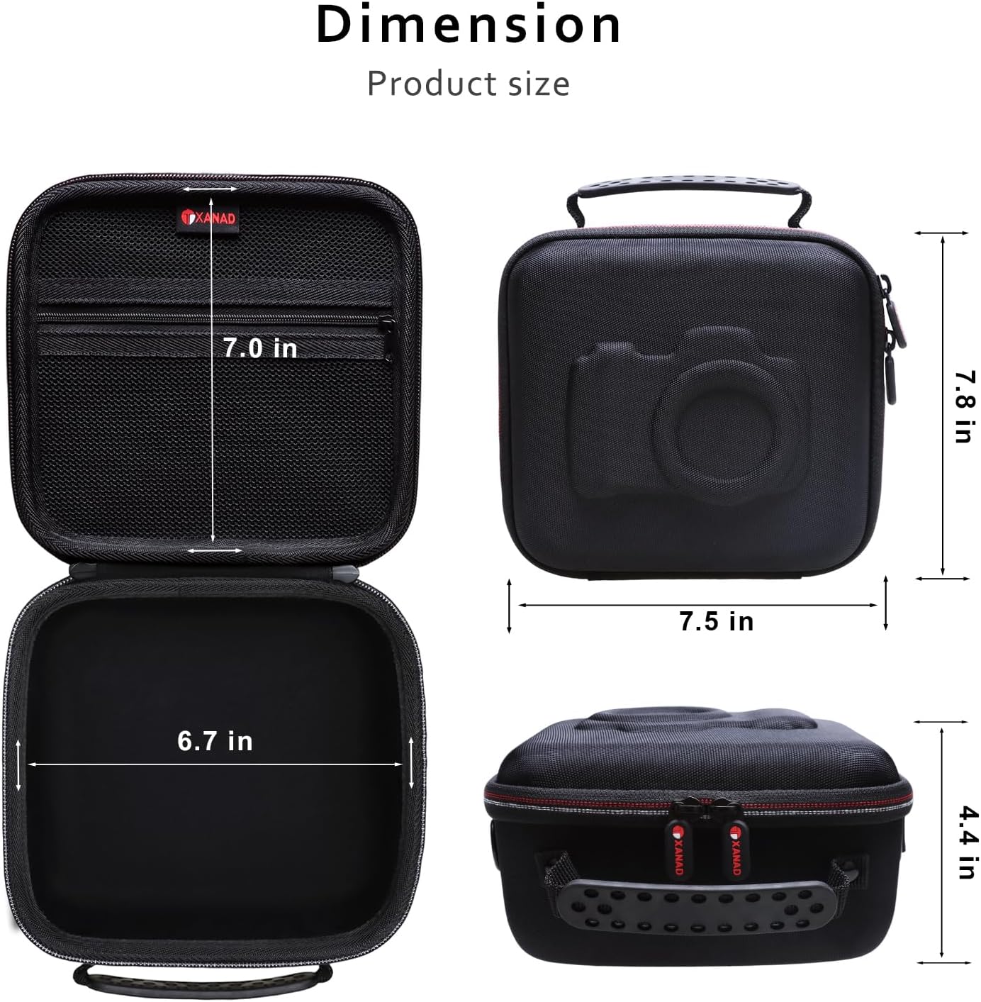 XANAD Hard Camera Case Bag Com - đánh giá và giá Canon Camera Eos R8