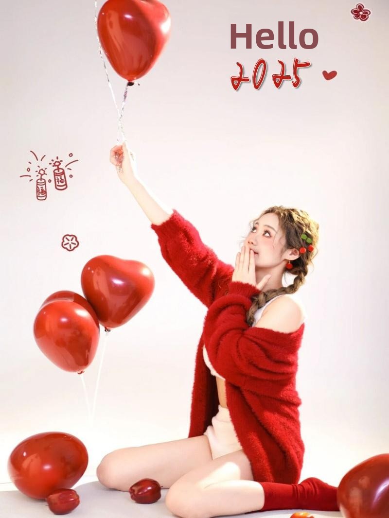 New Autumn Winter Red Sweater  - đánh giá và giá Photography Day