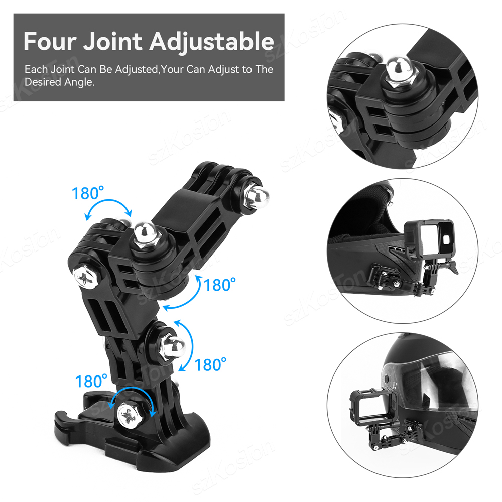 Motorcycle Helmet Chin Mount K - đánh giá và giá Gopro Action Camera Hero 11 Black