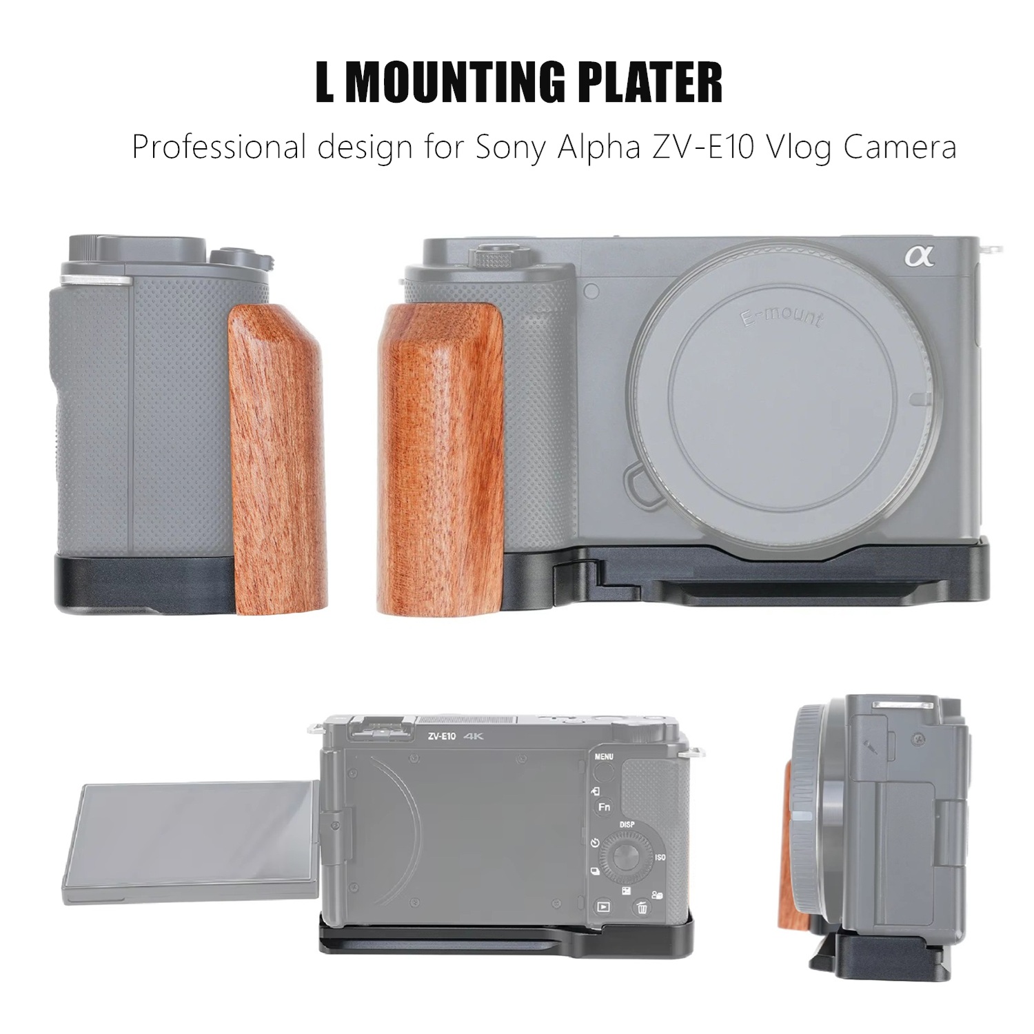 Compatible with Sony Alpha ZVE - đánh giá và giá Camera Cage Baseplate